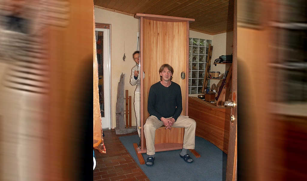 Chair, Soundbed and cradle in one"